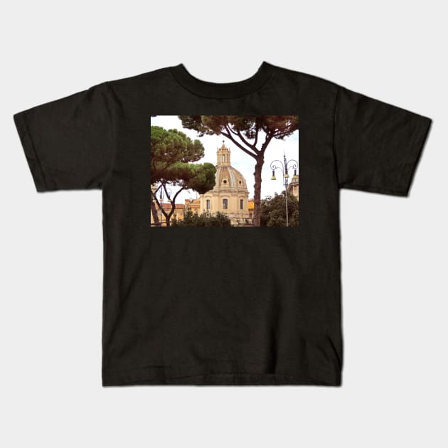 In The Heart Of Rome Kids T-Shirt by AlexaZari